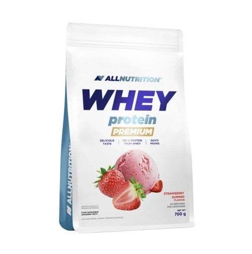 Allnutrition Whey Protein Premium, Strawberry Summer - 700 grams