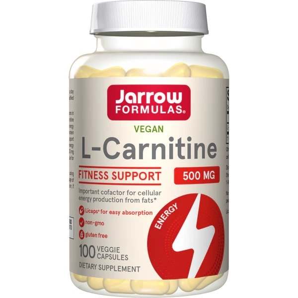 Jarrow Formulas L-Carnitine, 500mg (EAN 790011020141) - 100 vcaps