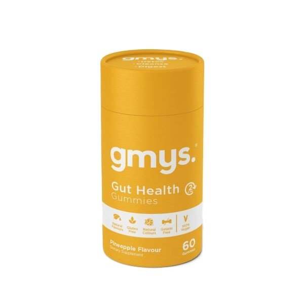 Gmys Gut Health Gummies, Pineapple - 60 gummies