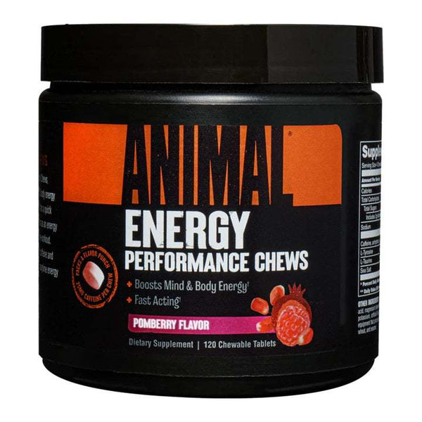 Animal Animal Energy Performance Chews, Pomberry - 120 chewable tabs