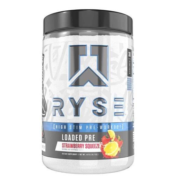 RYSE Loaded Pre V2, Strawberry Squeeze - 417 grams