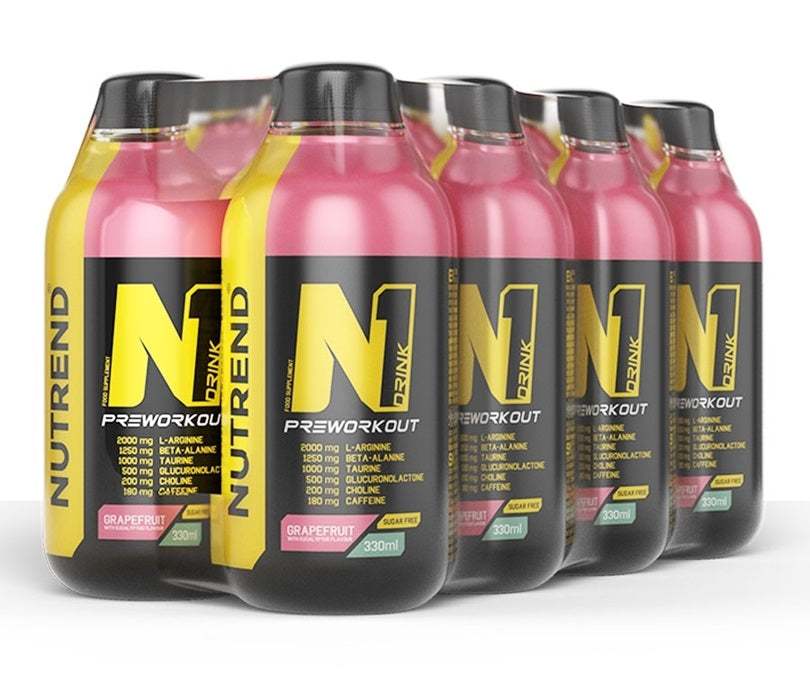 Nutrend N1 Drink, Grapefruit with Eucalyptus - 8 x 330 ml.