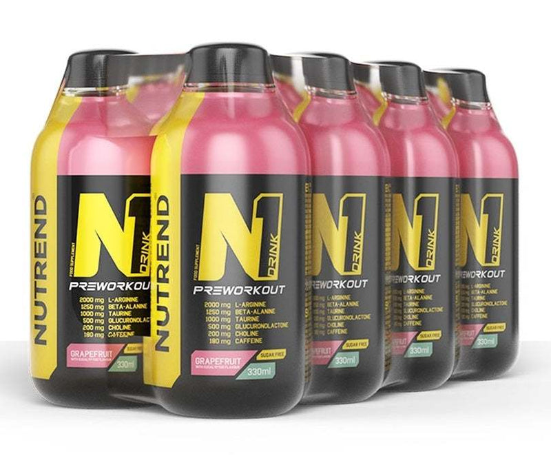 Nutrend N1 Drink, Grapefruit with Eucalyptus - 8 x 330 ml.