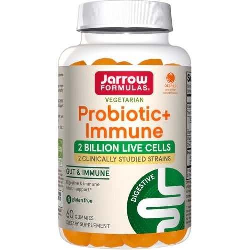 Jarrow Formulas Probiotic + Immune, Orange - 60 gummies