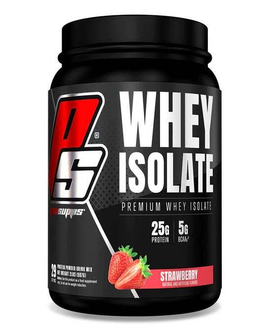 Pro Supps Whey Isolate, Strawberry - 907 grams