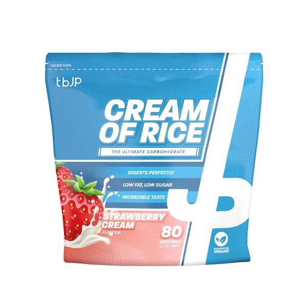 Trained by JP Cream of Rice, Strawberry Cream - 2000 grams