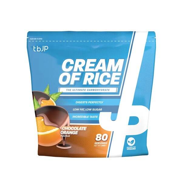 Trained by JP Cream of Rice, Chocolate Orange - 2000 grams