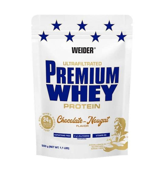 Weider Premium Whey, Chocolate Nougat - 500 grams