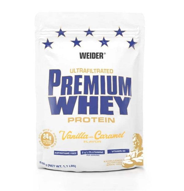 Weider Premium Whey, Vanilla Caramel - 500 grams