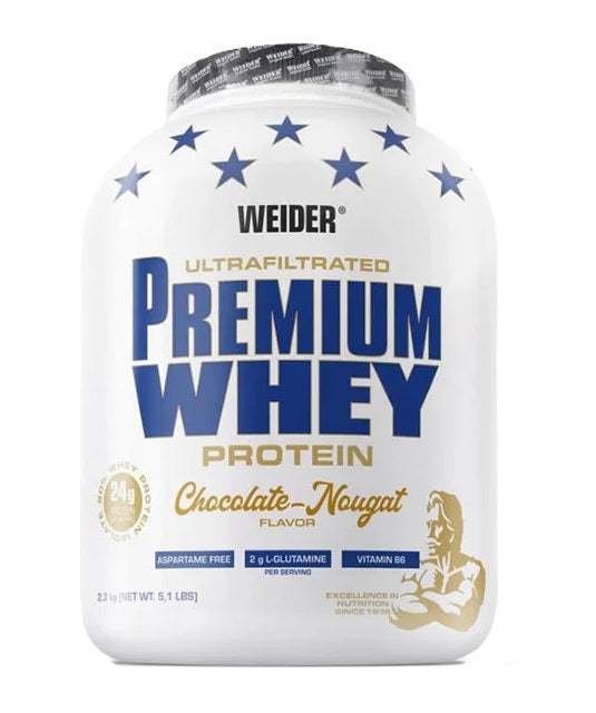 Weider Premium Whey, Chocolate Nougat - 2300 grams