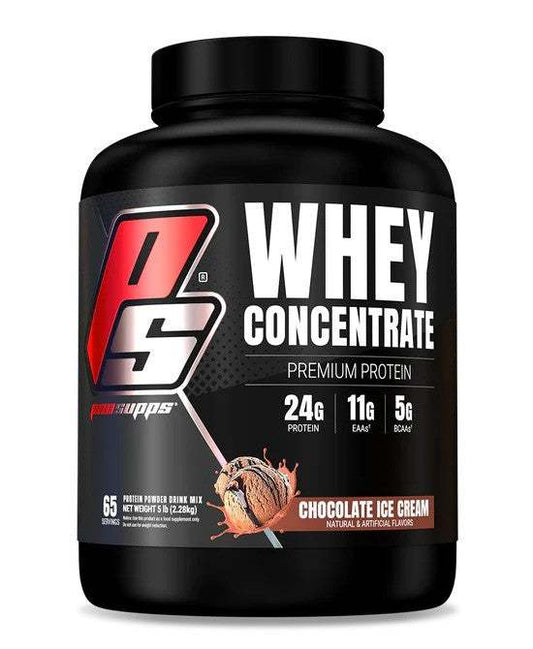 Pro Supps Whey Concentrate, Chocolate Ice Cream - 2280 grams