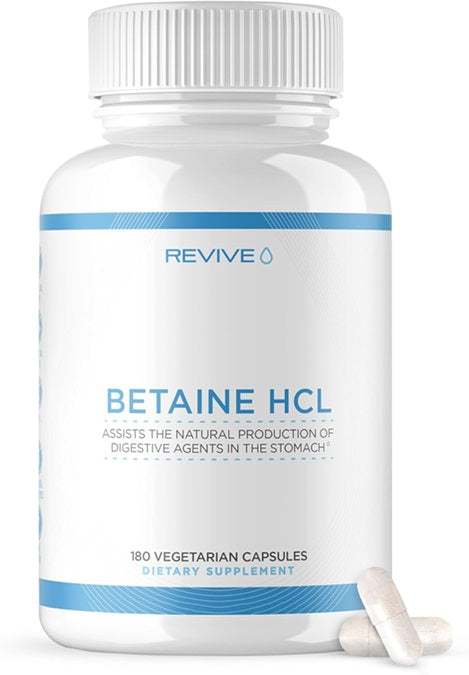 Revive Betaine HCl - 180 vcaps