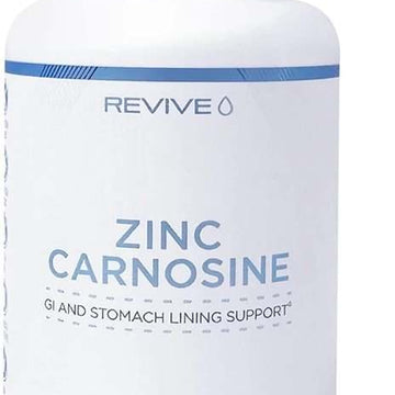 Revive Zinc Carnosine 120 vegetarian capsules gut support supplement