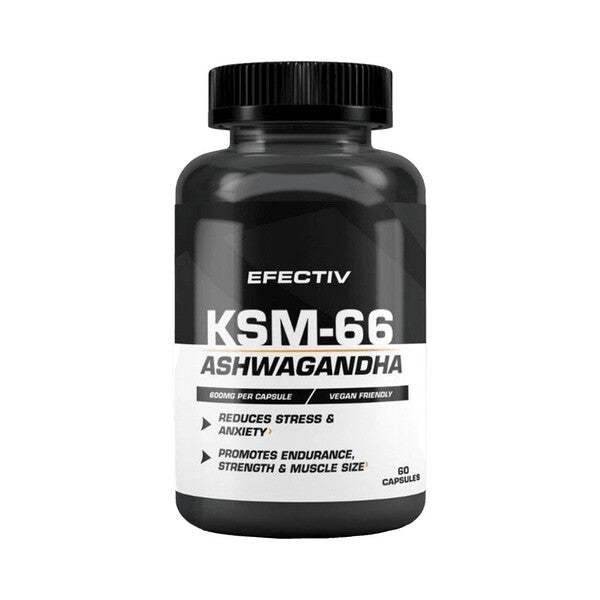 Efectiv Nutrition KSM-66 Ashwagandha - 60 caps