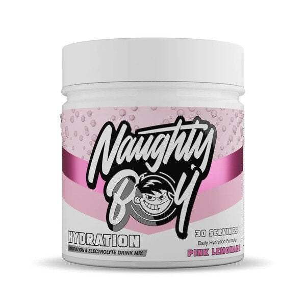 Naughty Boy Hydration, Pink Lemonade - 255 grams