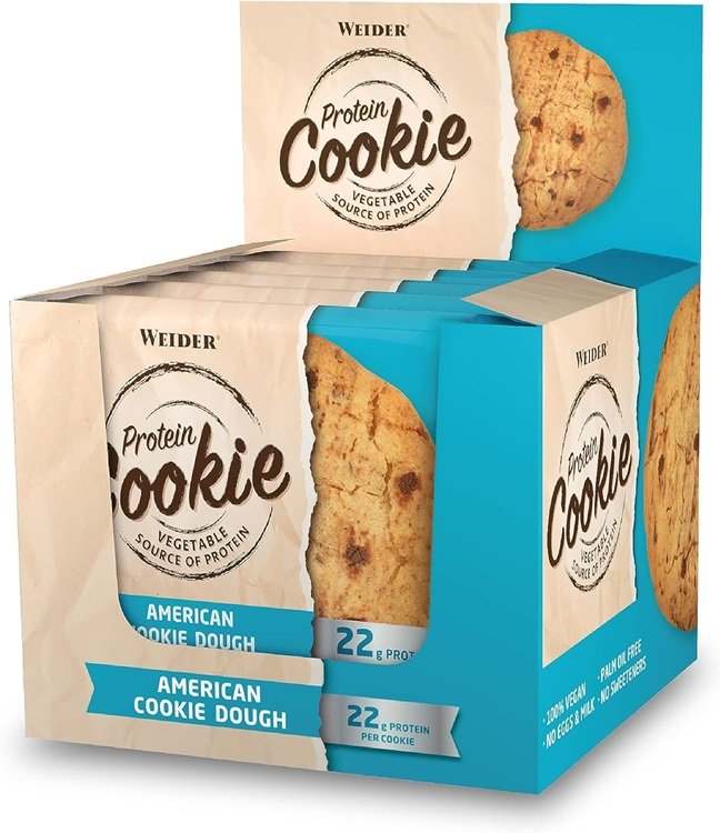 Weider Protein Cookie, American Cookie Dough - 12 x 90g