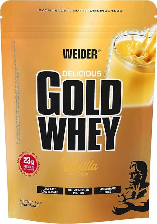 Weider Gold Whey, Vanilla - 500 grams