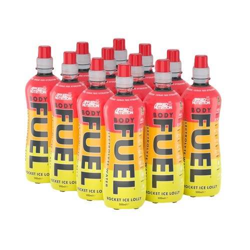 Applied Nutrition Bodyfuel Hydration & Vitamin Water, Rocket Ice Lolly - 12 x 500 ml.