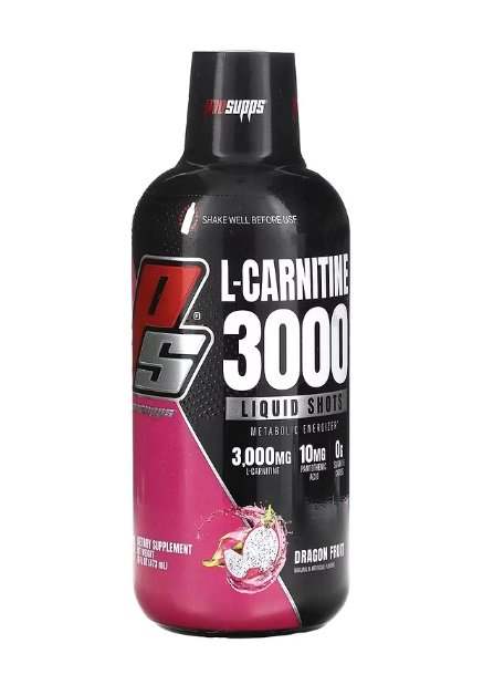 Pro Supps L-Carnitine 3000, Dragon Fruit - 473 ml.