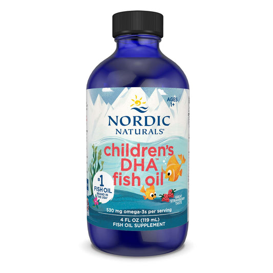 Nordic Naturals Children's DHA, 530mg Omega-3 Strawberry (EAN 768990891281) - 119 ml.