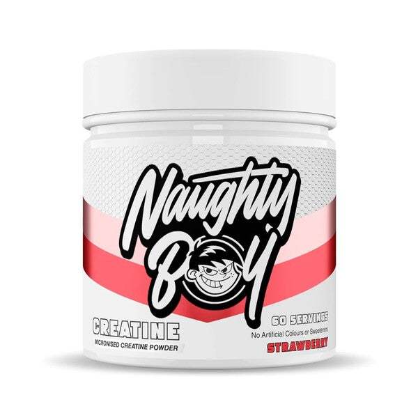 Naughty Boy Creatine, Strawberry - 300 grams