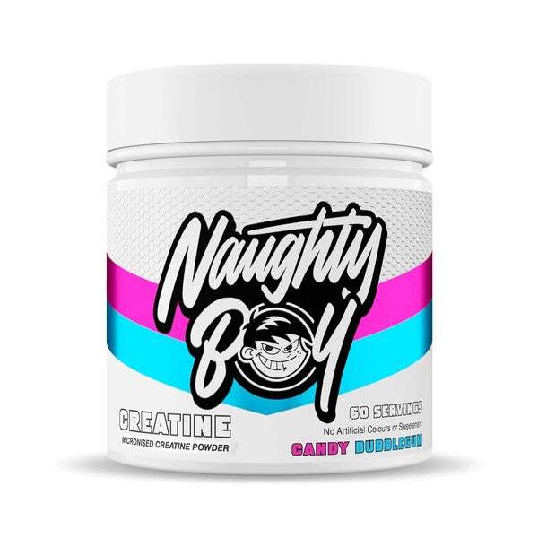 Naughty Boy Creatine, Candy Bubblegum - 300 grams