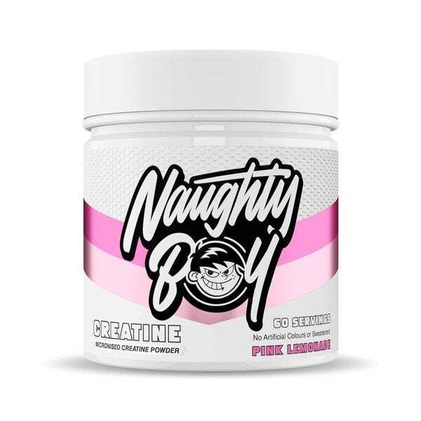 Naughty Boy Creatine, Pink Lemonade - 300 grams