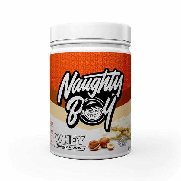 Naughty Boy Advanced Whey, White Chocolate Hazelnut - 900 grams