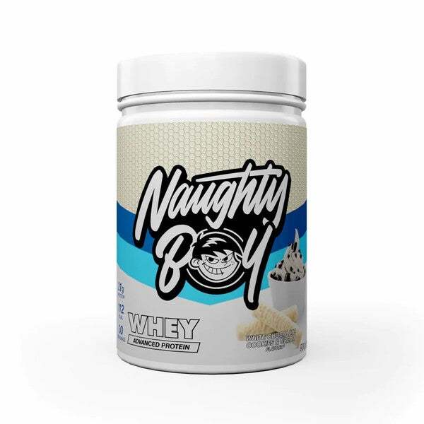 Naughty Boy Advanced Whey, White Chocolate Cookies & Cream - 900 grams