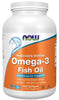 NOW Foods Omega-3 Fish Oil, Molecularly Distilled - 500 softgels