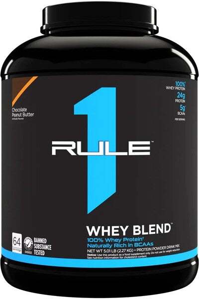 Rule One R1 Whey Blend, Chocolate Peanut Butter - 2270 grams