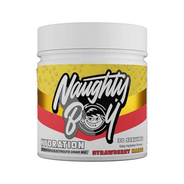 Naughty Boy Hydration, Strawberry Mango - 255 grams