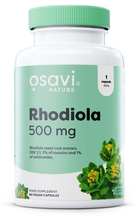 Osavi Rhodiola, 500mg - 60 vegan caps