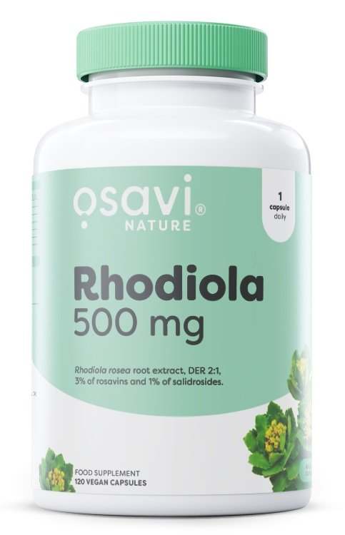 Osavi Rhodiola, 500mg - 120 vegan caps