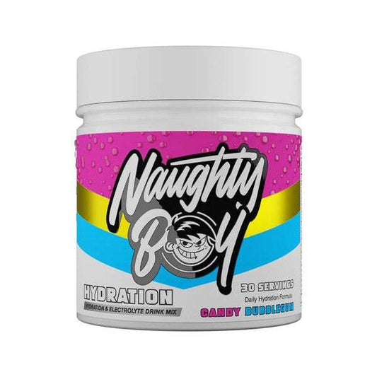 Naughty Boy Hydration, Candy Bubblegum - 255 grams