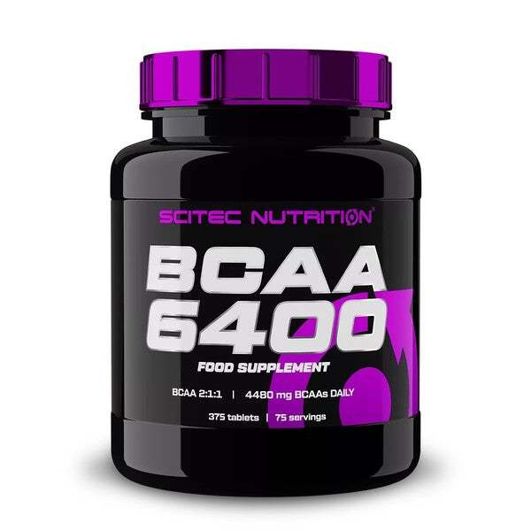 SciTec BCAA 6400 - 375 tablets