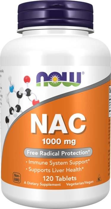 NOW Foods NAC, 1000mg - 120 tablets