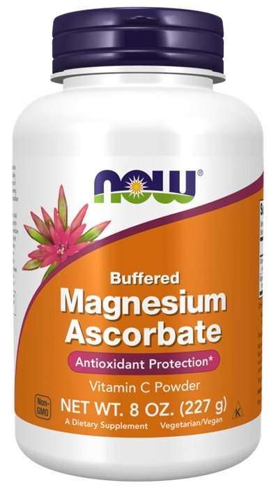 NOW Foods Magnesium Ascorbate, Buffered Powder - 227 grams