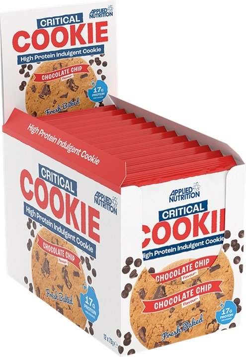 Applied Nutrition Critical Cookie, Chocolate Chip - 12 x 73g