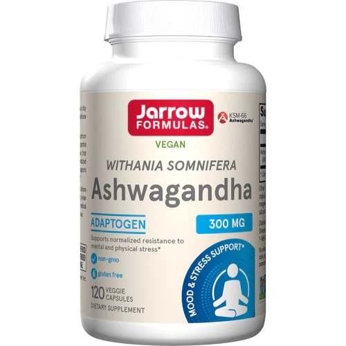 Jarrow Formulas Ashwagandha, 300mg - 120 vcaps