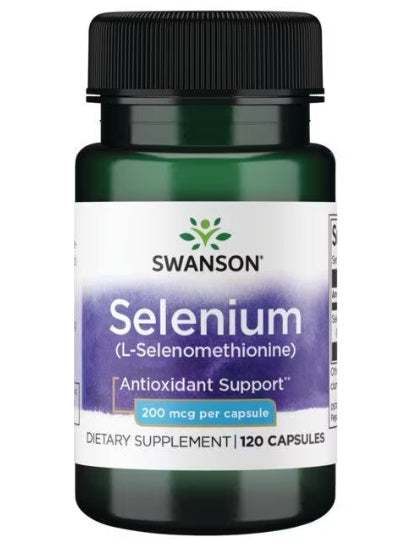 Swanson Selenium, 200mcg - 120 caps