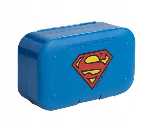 SmartShake Pill Box Organizer, 2-pack - DC Superman