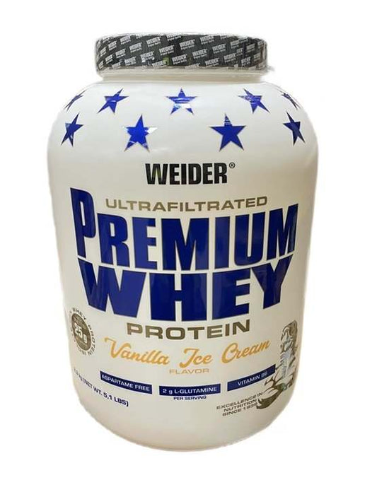 Weider Premium Whey, Vanilla Ice Cream - 2300 grams