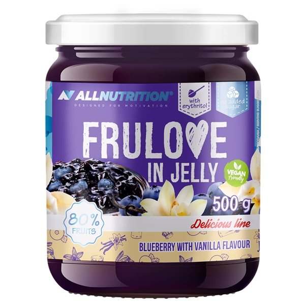 Allnutrition Frulove In Jelly, Blueberry with Vanilla - 500 grams