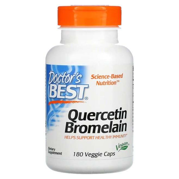 Doctor's Best Quercetin Bromelain - 180 vcaps