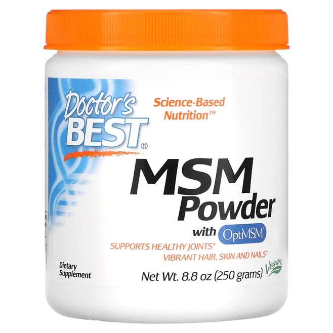 Doctor's Best MSM with OptiMSM Vegan, Powder - 250 grams