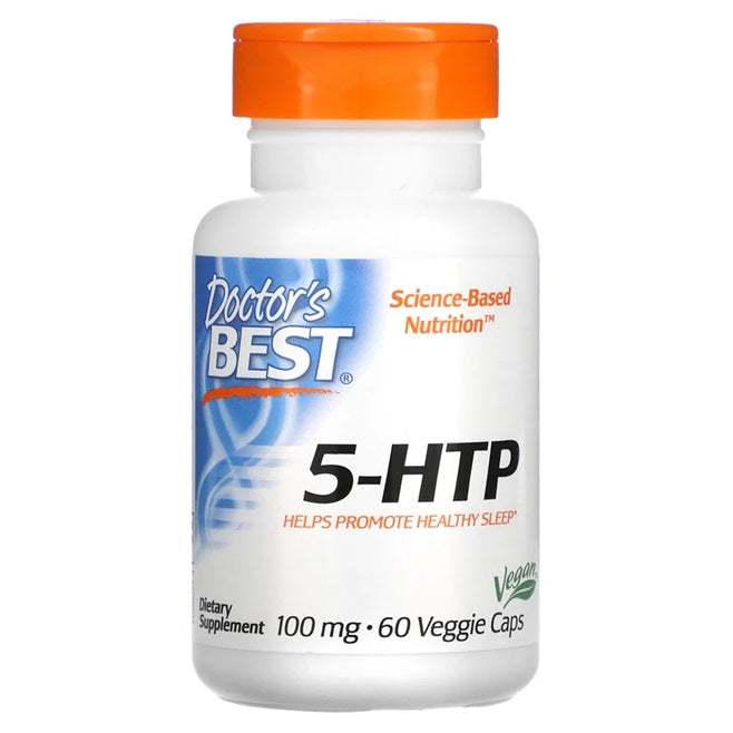 Doctor's Best 5-HTP, 100mg - 60 vcaps