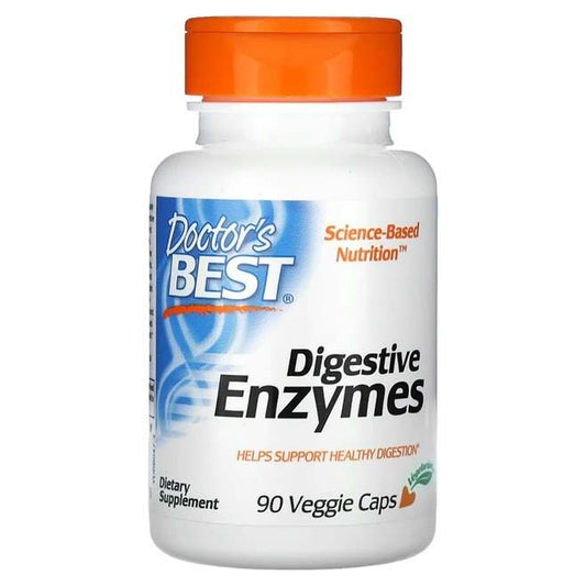 Doctor's Best Digestive Enzymes - 90 vcaps