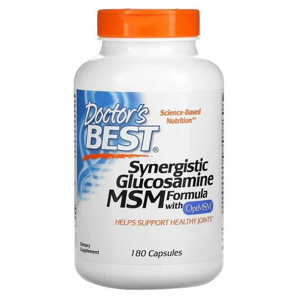 Doctor's Best Synergistic Glucosamine MSM Formula with OptiMSM - 180 caps