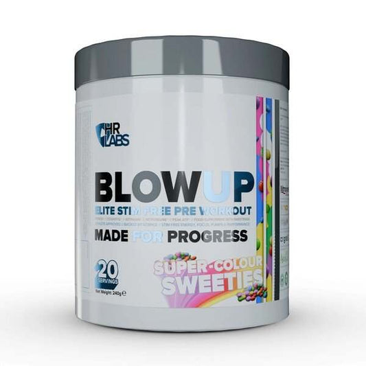 HR Labs Blow UP, Super-Colour Sweeties - 240 grams